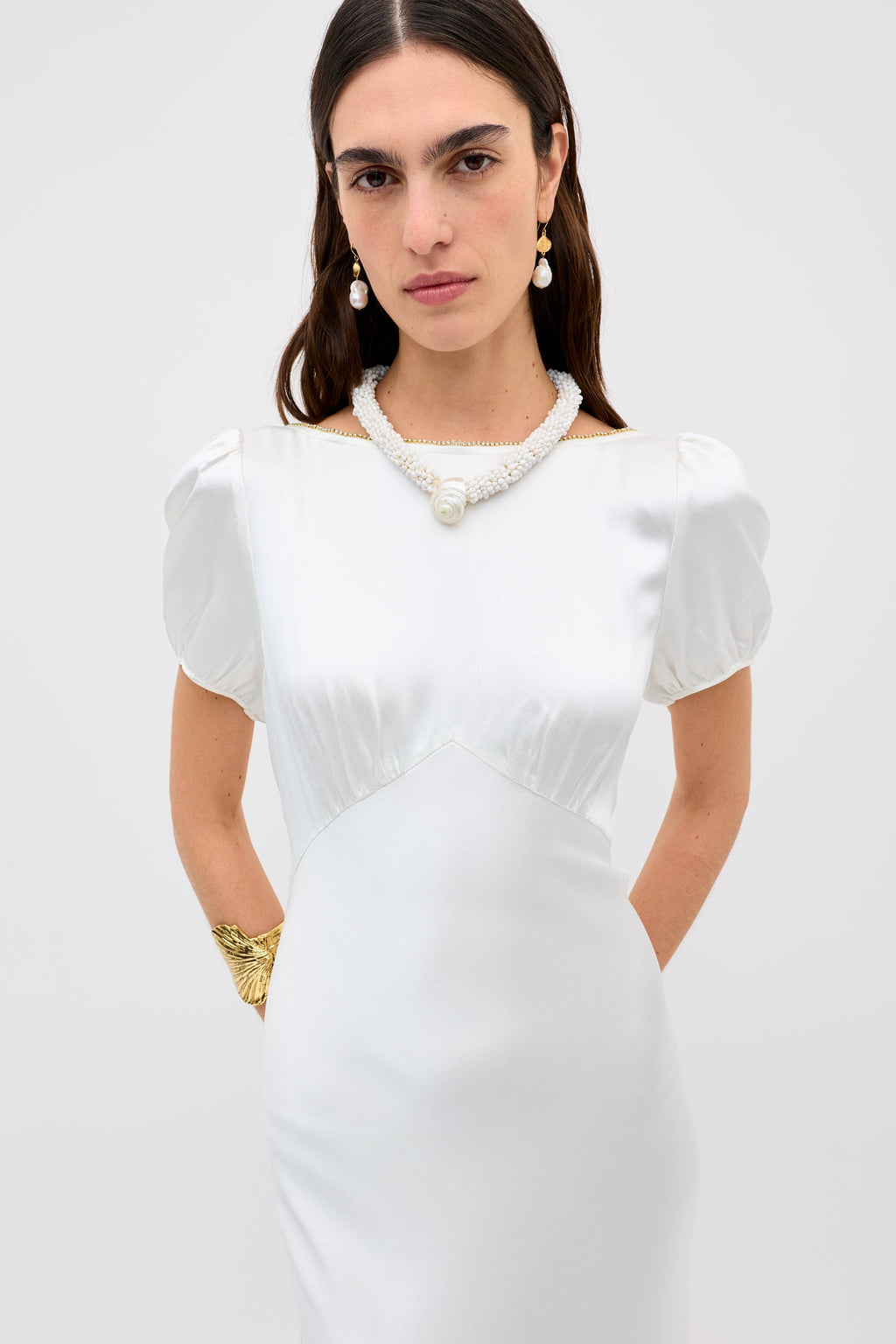 Natalia - Satin Back Silk Crepe