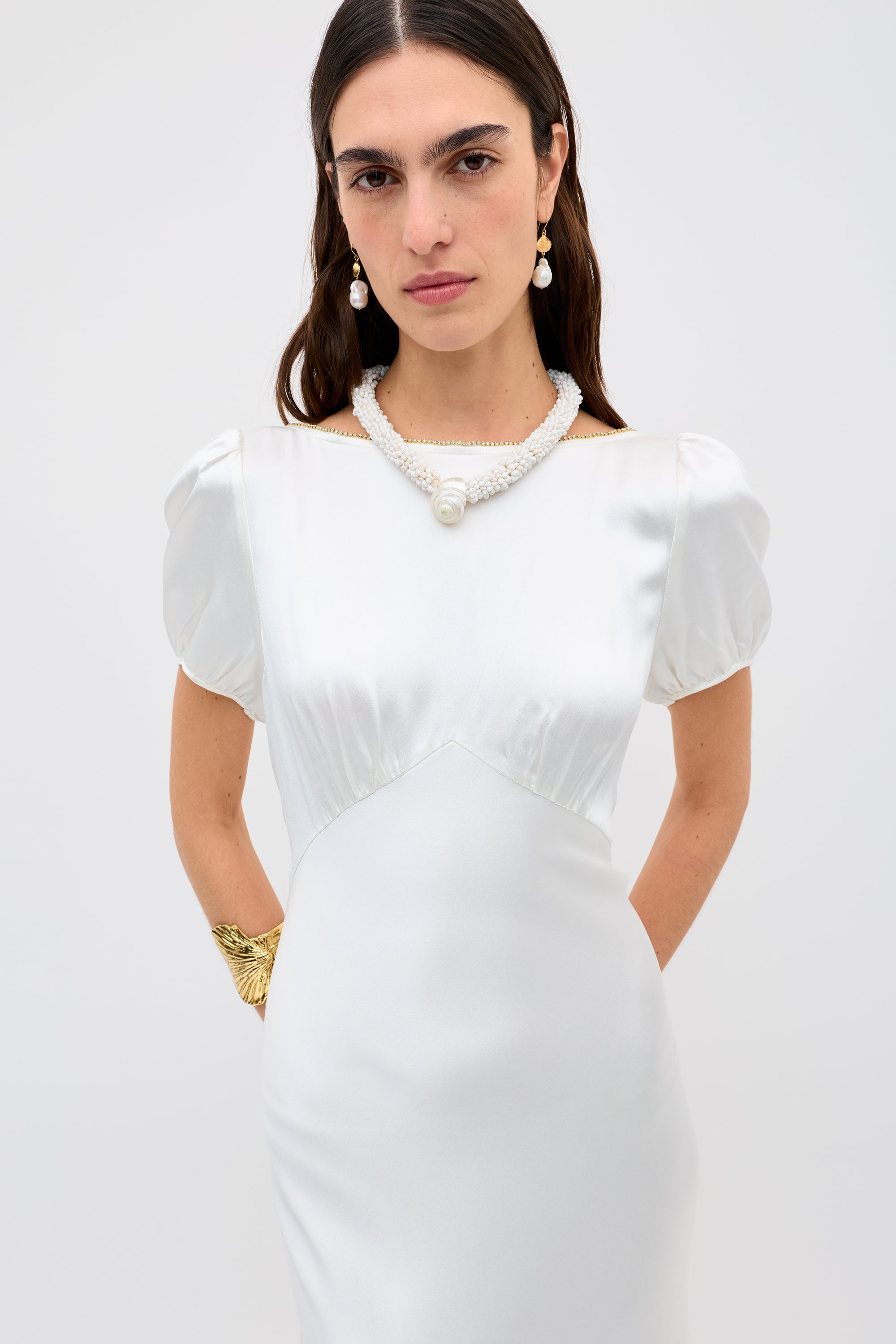 Natalia - Satin Back Silk Crepe