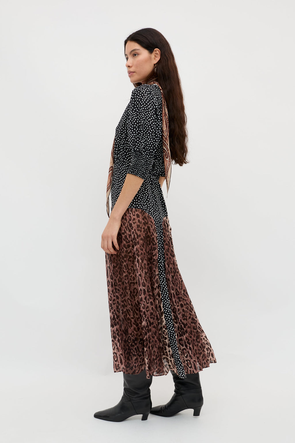 meg - leopard polka dot