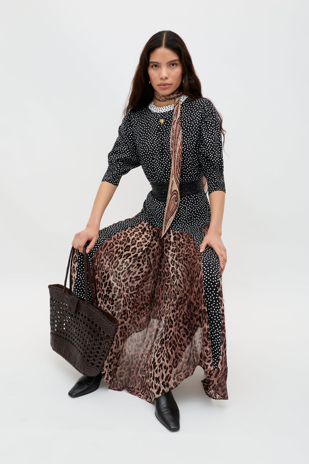 meg - leopard polka dot