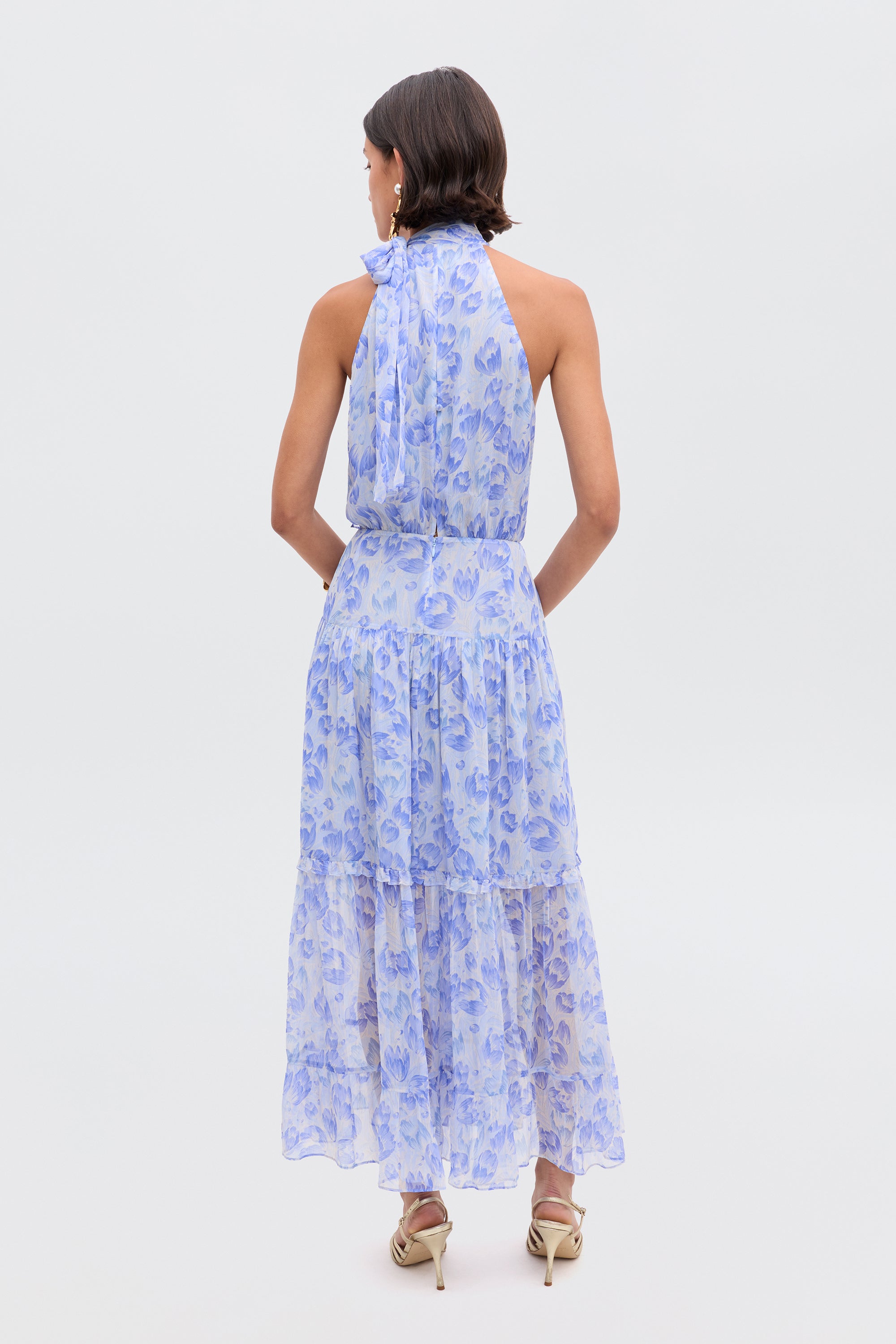 Abi - Tulip Fields Cornflower Blue