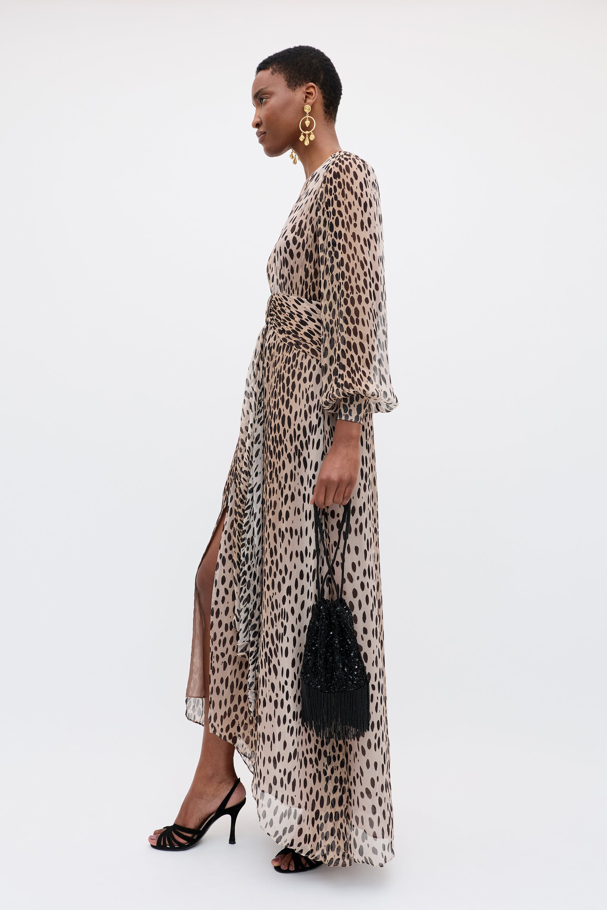 Meera - Antelope Spot Black