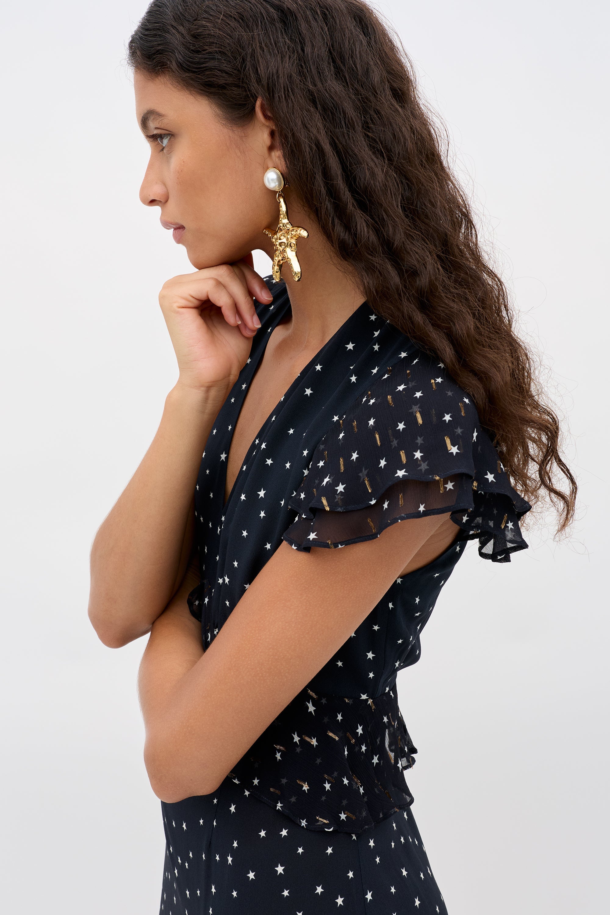 Thanvi - Starry Night Navy