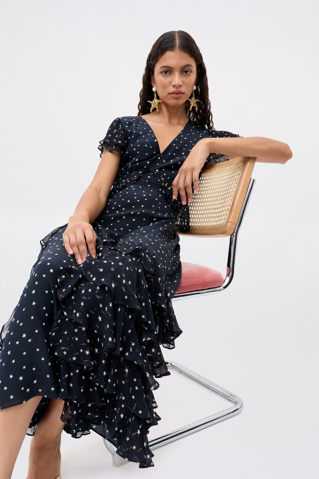 Thanvi - Starry Night Navy