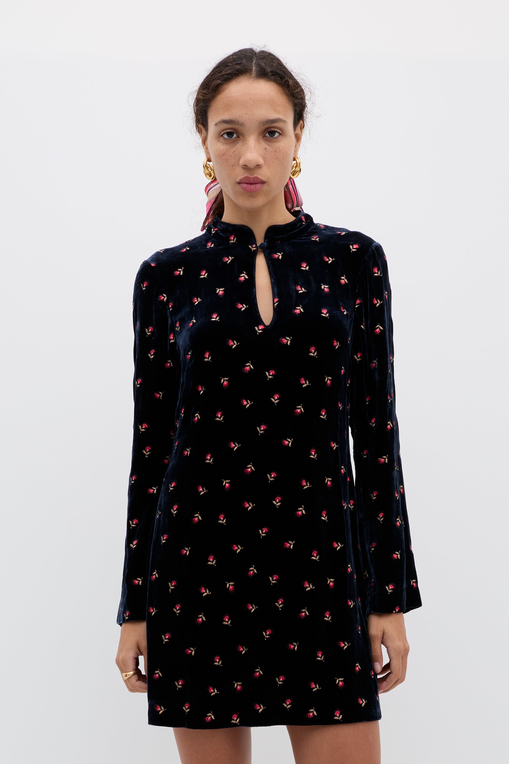 Calla - Dandy Embroidery Deep Navy