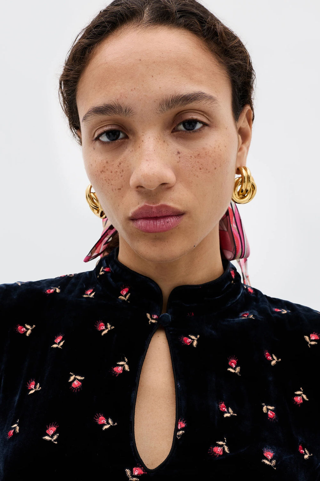 Calla - Dandy Embroidery Deep Navy