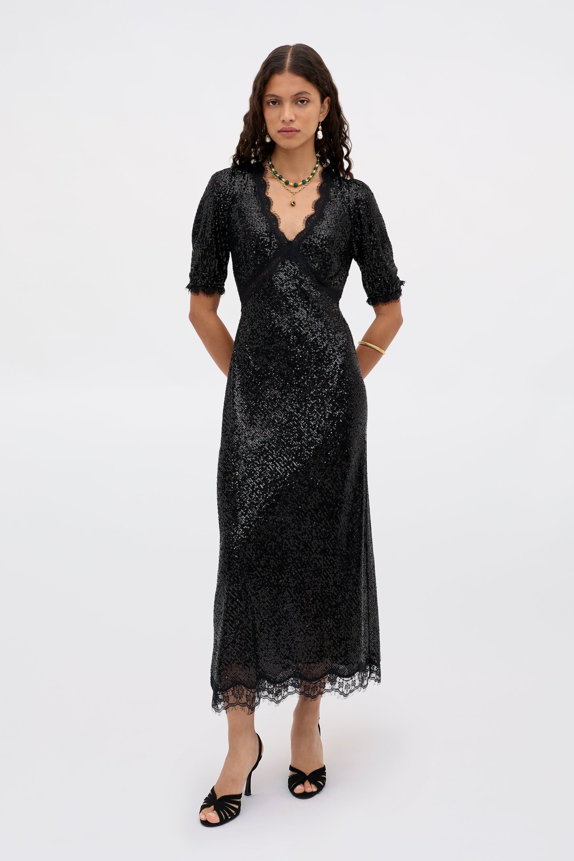 Verena - Embellishment Black