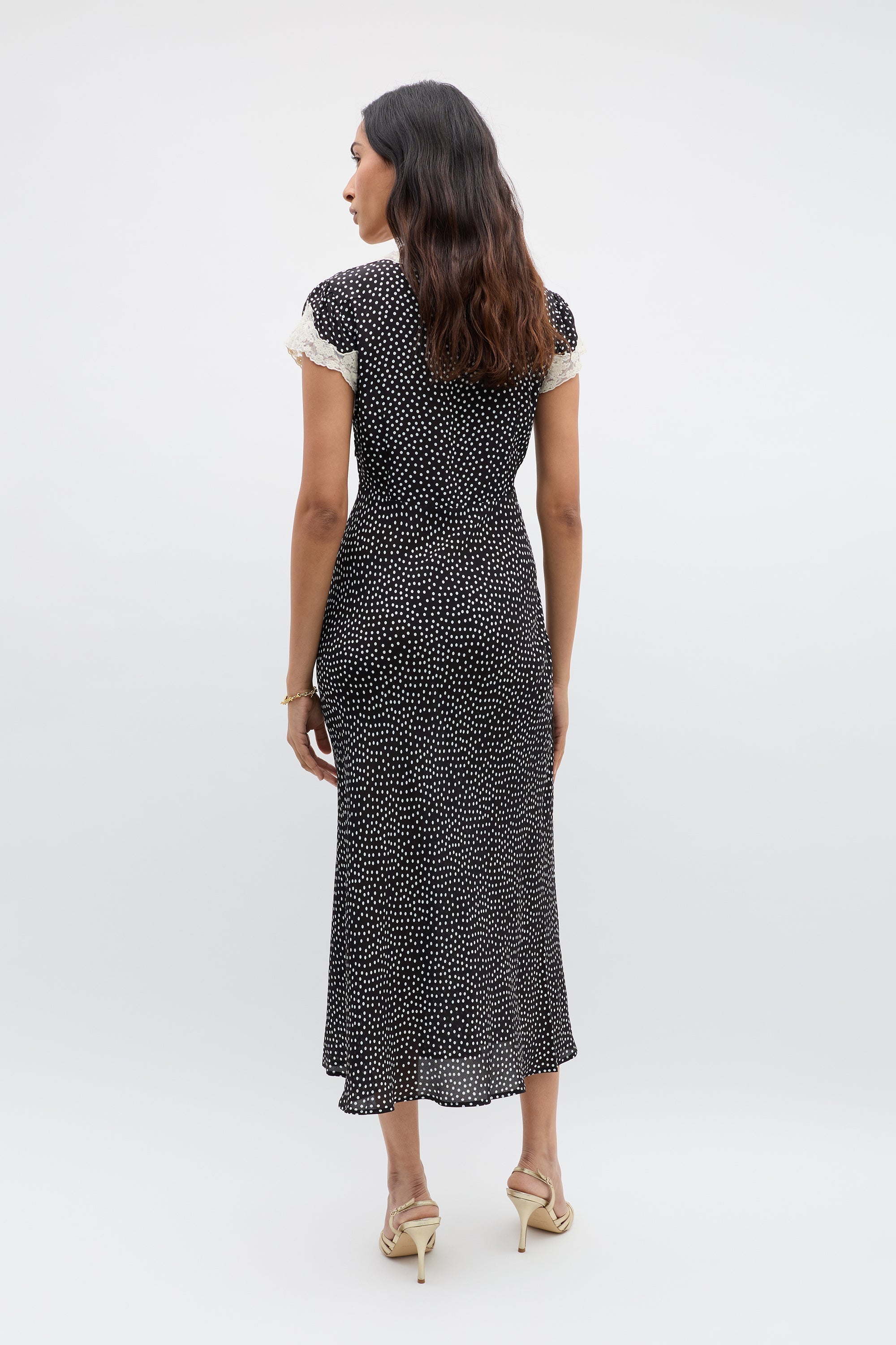 Amari  -  Mini Polka Dot Black