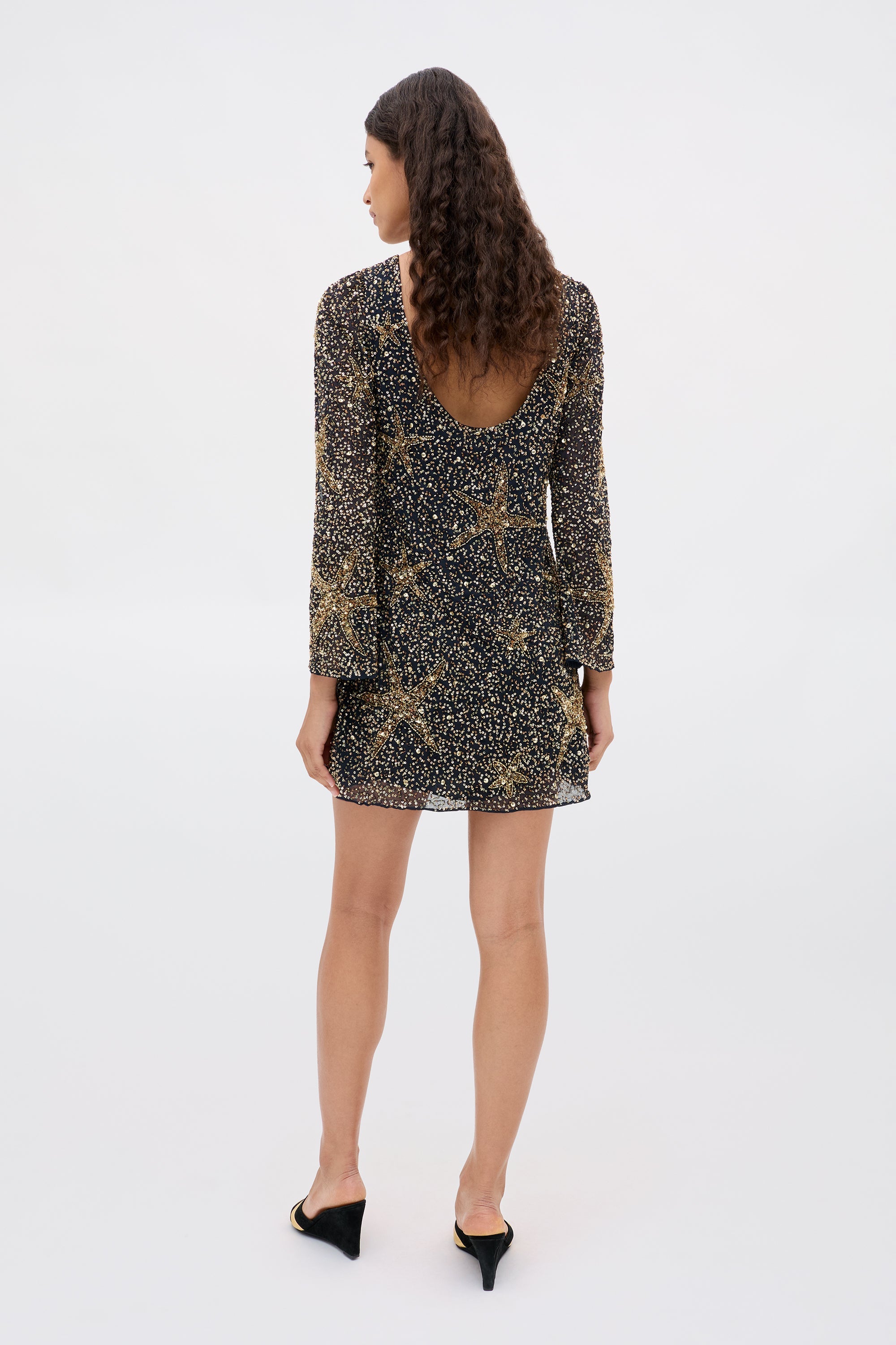 Ilse  -  Starfish Embellishment Navy