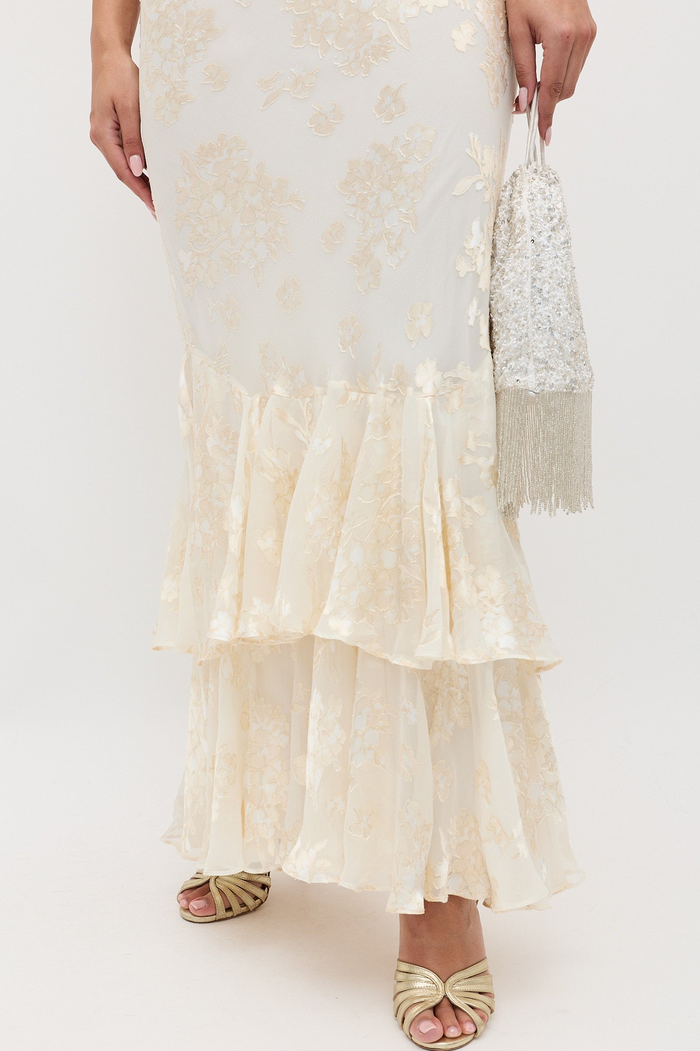 Ordinia  -  Bouquet Devoré Cream