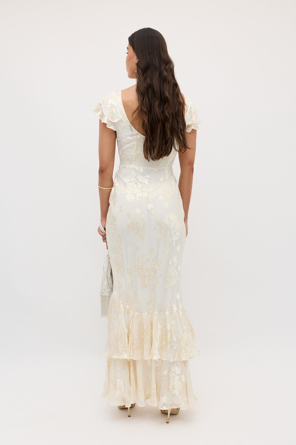 Ordinia  -  Bouquet Devoré Cream