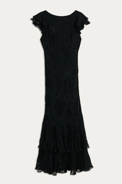 Ordinia  -  Bouquet Devoré Black