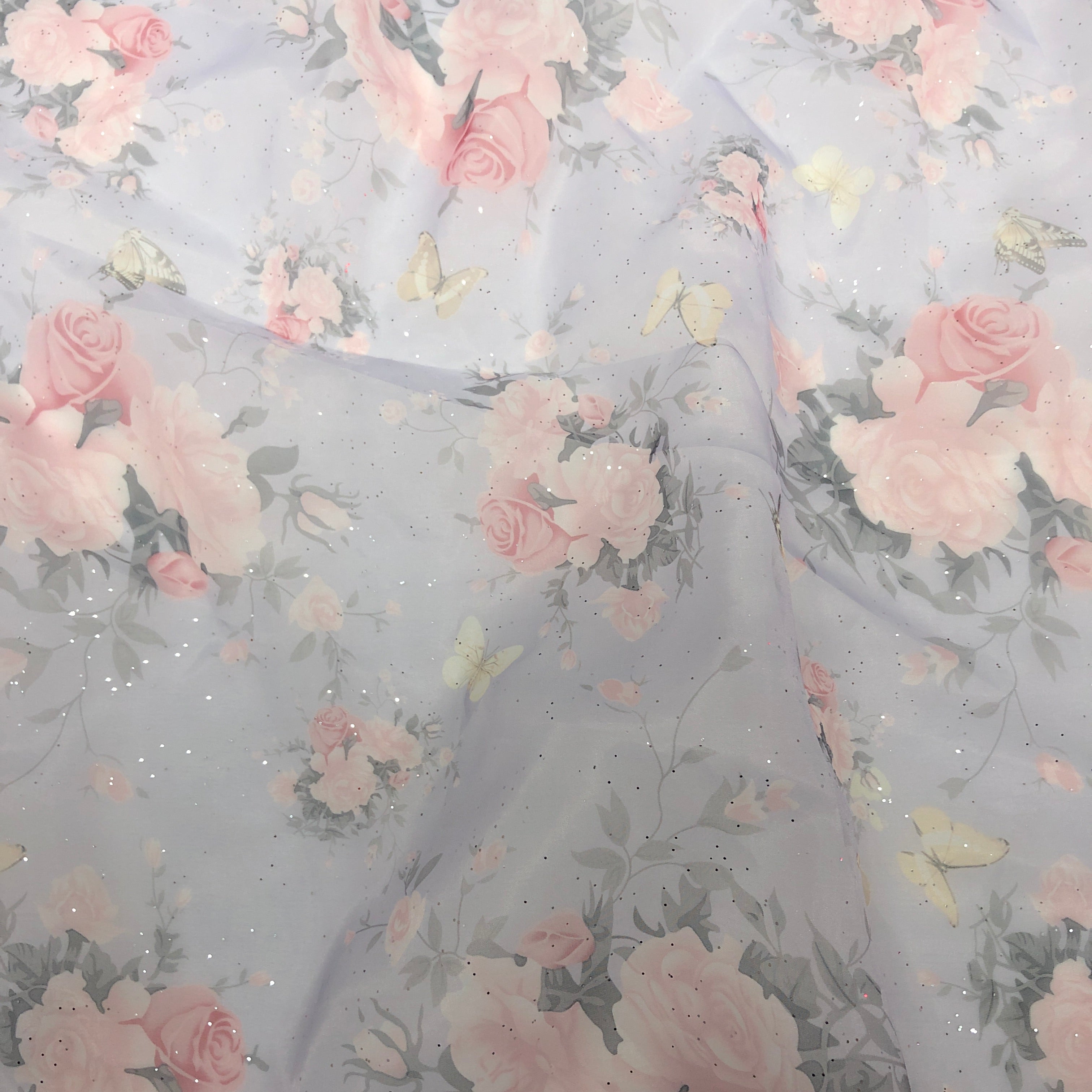 Off Shoulder Floral Wedding Dress with Slit Long Train Fancy Photo Shoots Gown