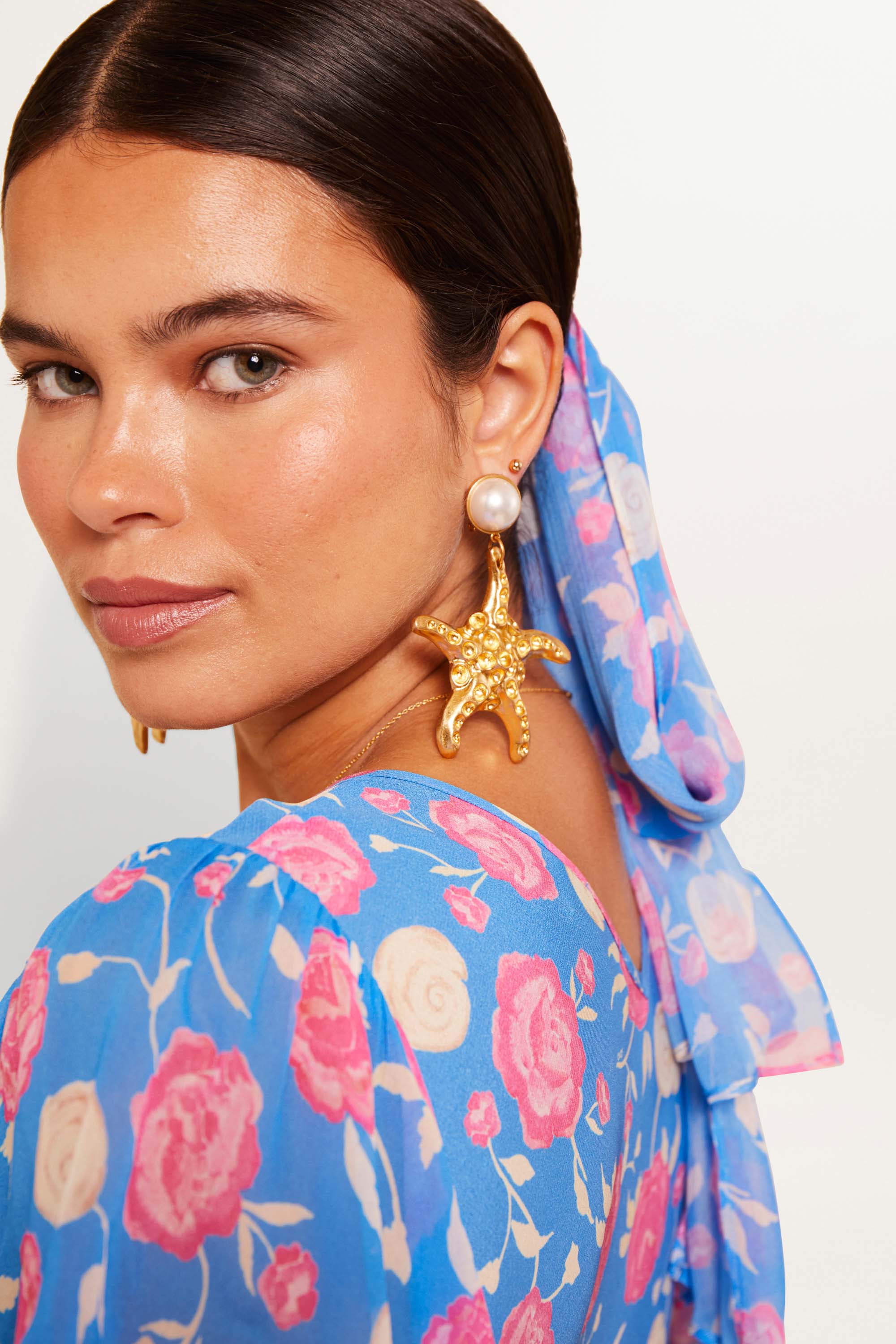 Evie - Rose Shell Blue