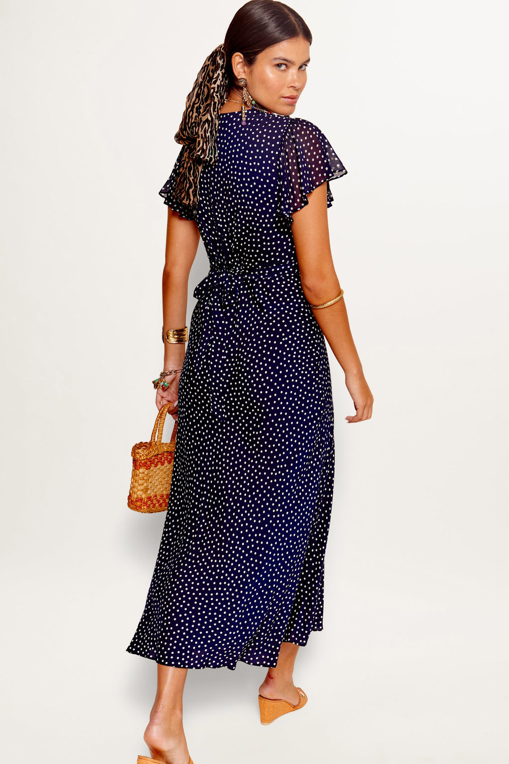 Florida - Mini Polka Dot Navy