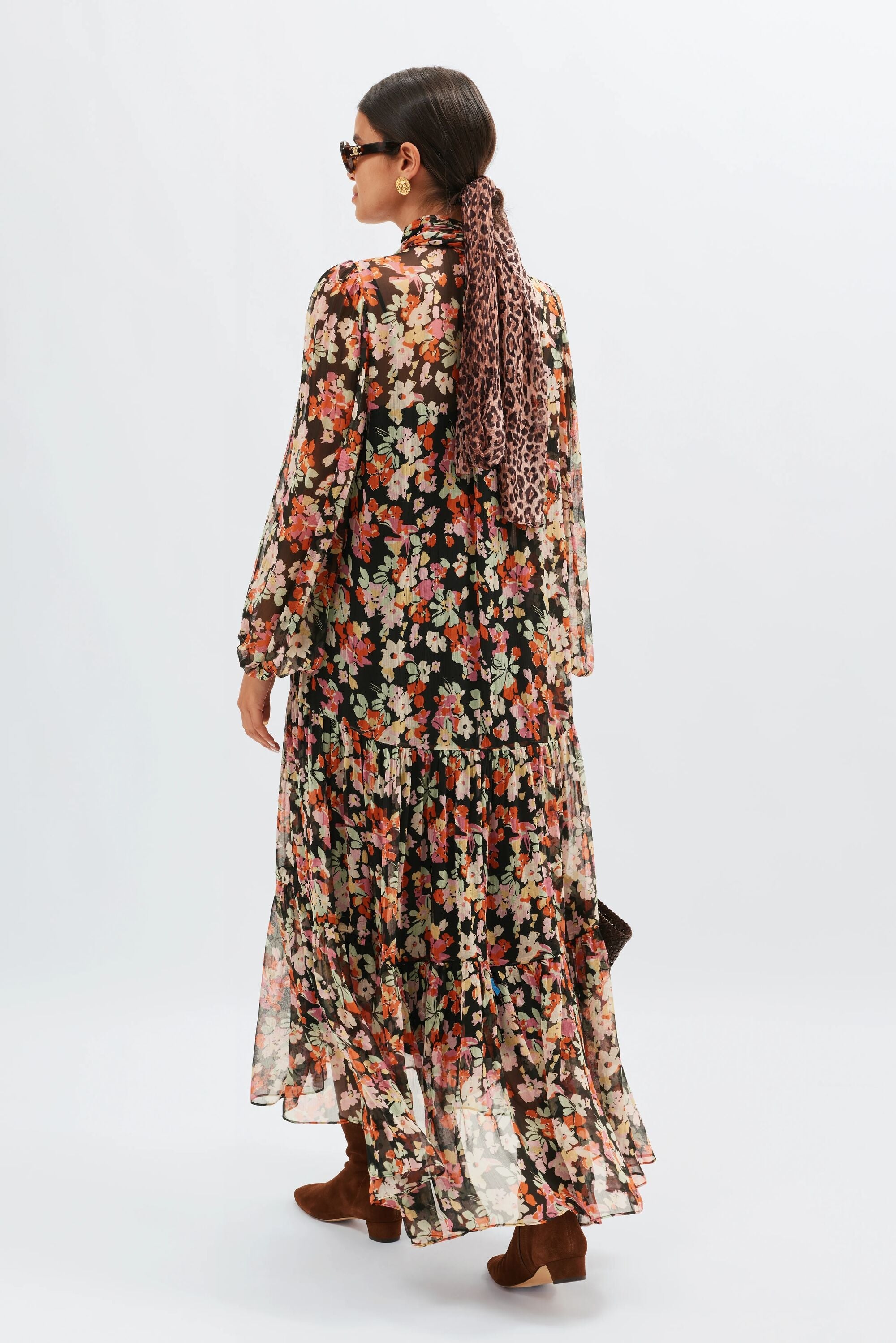 Adalind  -  Primrose Floral Deep Navy