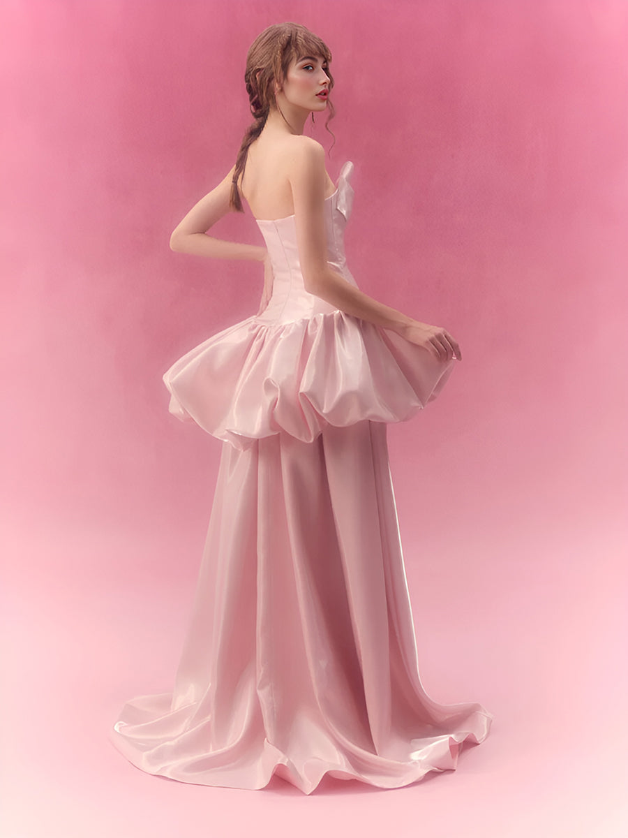 Princess Pink Women Evening Dress Luxury Quinceanera Dresses Birthday Party Dress