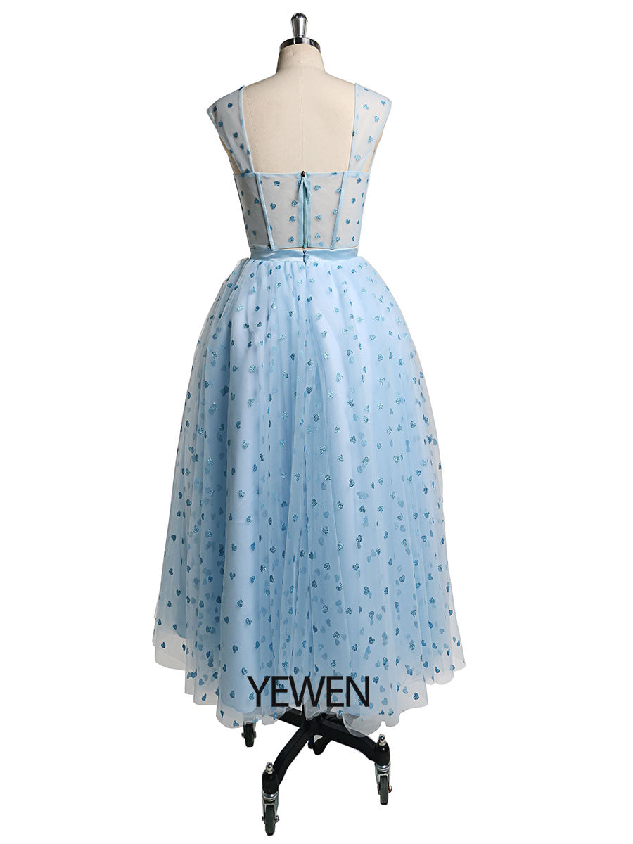 Short Prom Dress Elegant Formal Party Dress Tea Party Outfits for Adults YEWEN YW21031