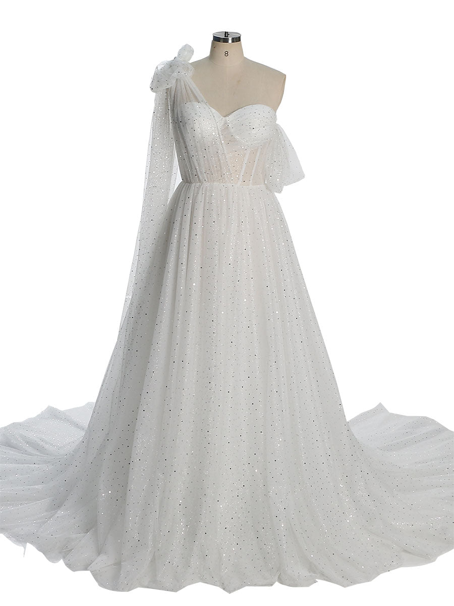 Sparkle Tulle Dress Starry Photography Gown Fashion Glitter Mesh Designer Prom Dress Long YEWEN YW010