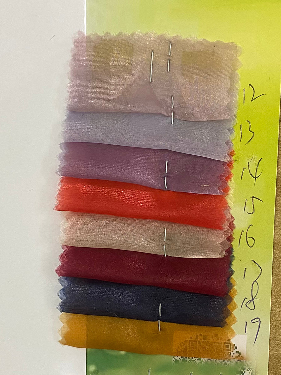 Silk Soft Organza Puff Sleeve Pink Prom Dress Fancy Photo Shoots Dress Lace-Up Back YW231019