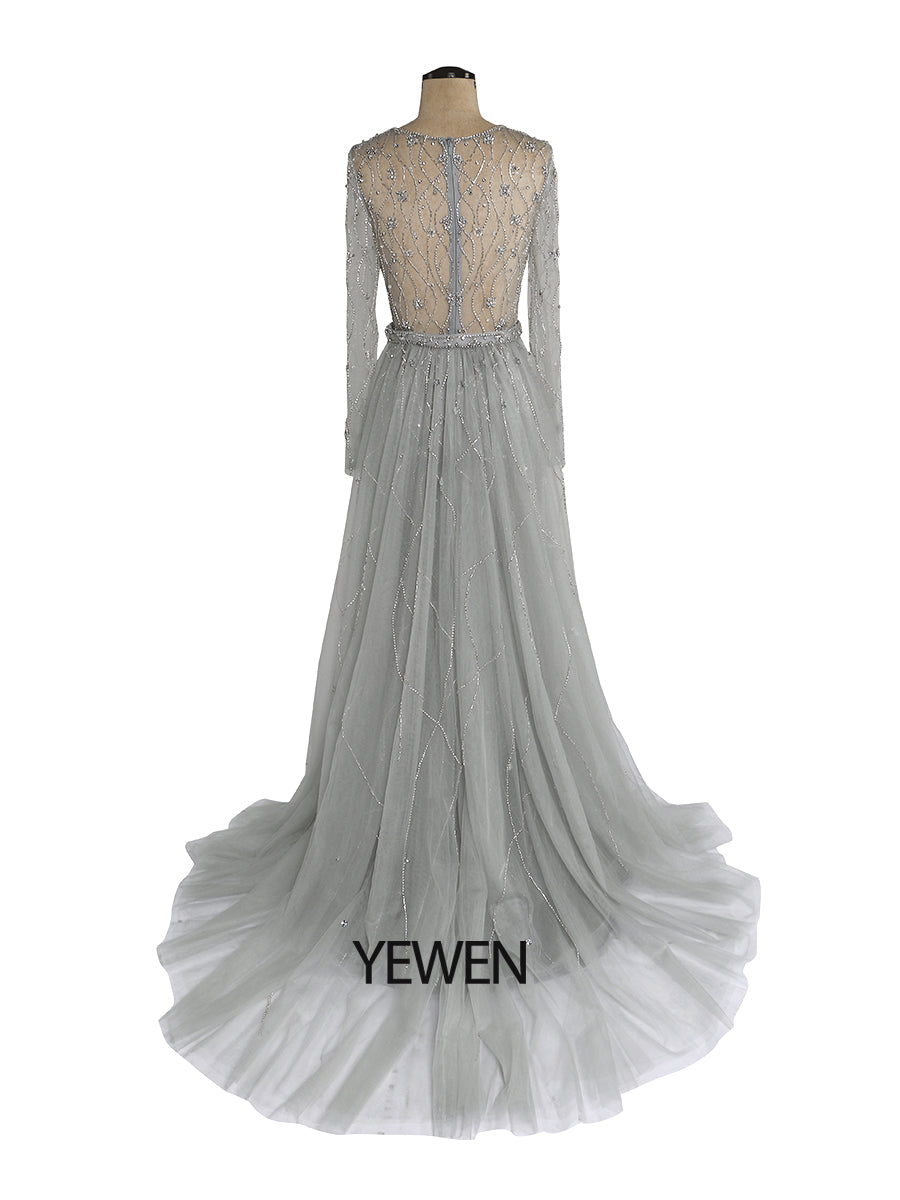 2024 Luxury Crystals Beading Mermaid Clearance Sale Dress