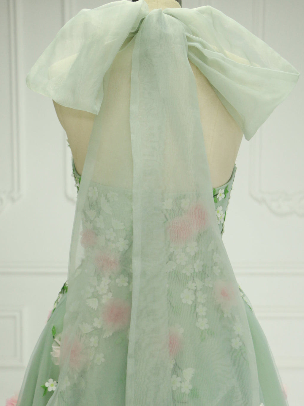 Elegance 3D Flower Tea Party Dresses Graduation Prom Dress YE2539