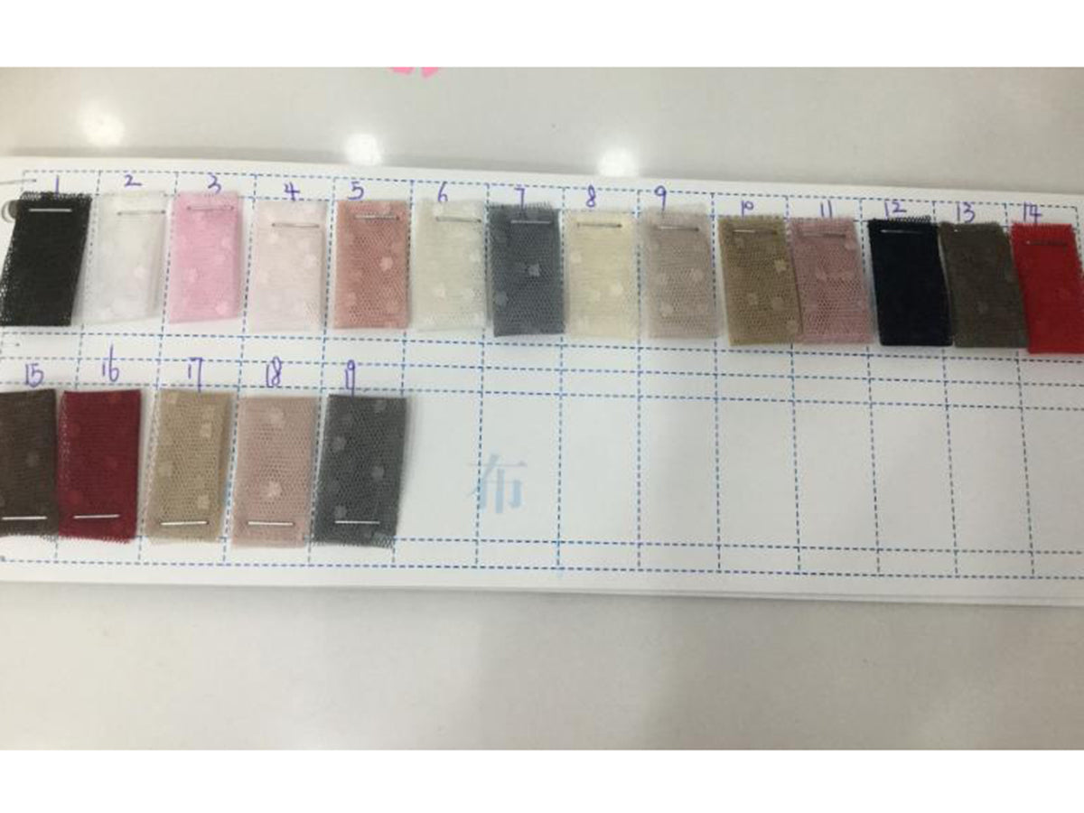 Dot Tulle Dress Long Elegant Off Shoulder Prom Party Dress Fancy Photography Gowns