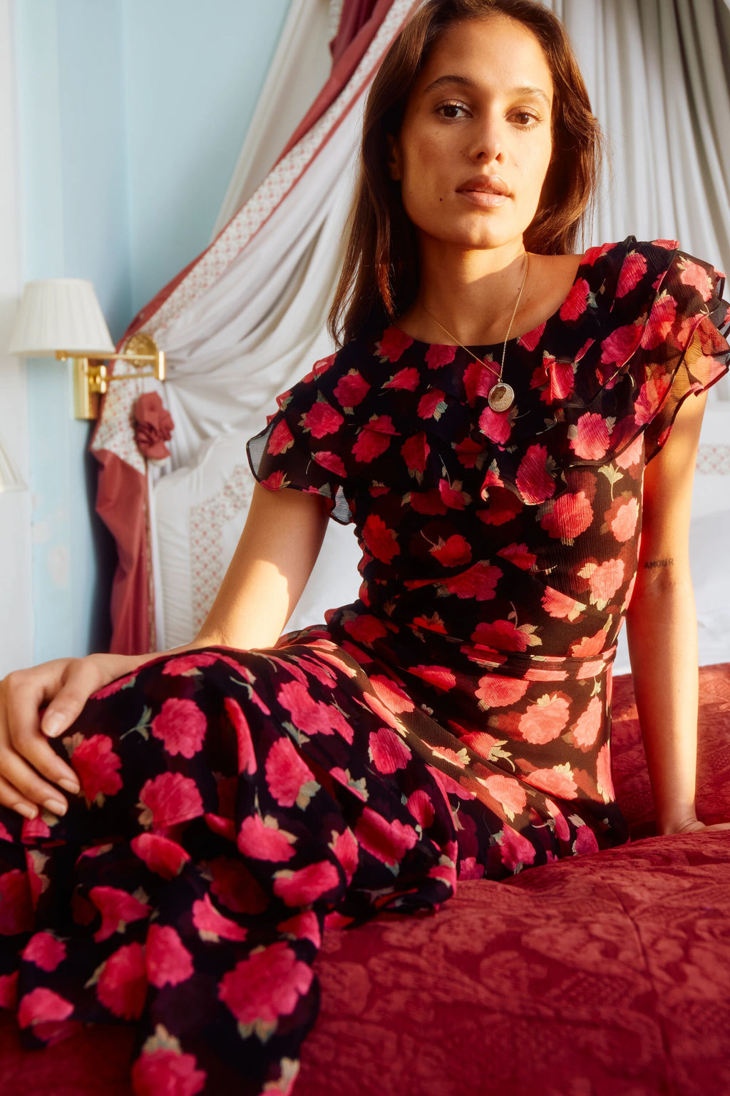 Rio - Vintage Rose Black