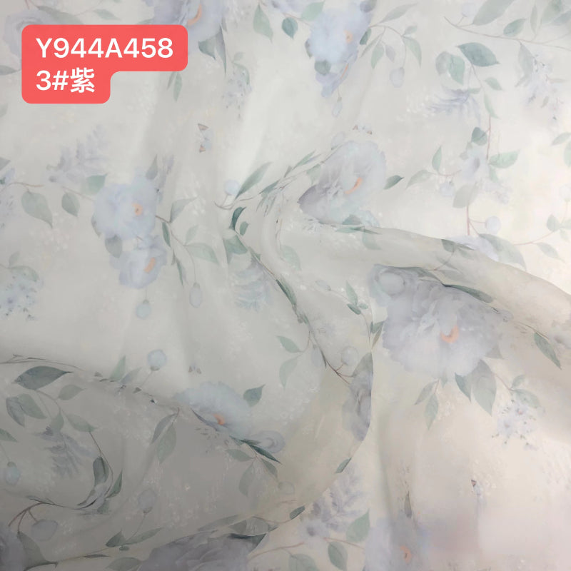 Off Shoulder Floral Wedding Dress with Slit Long Train Fancy Photo Shoots Gown