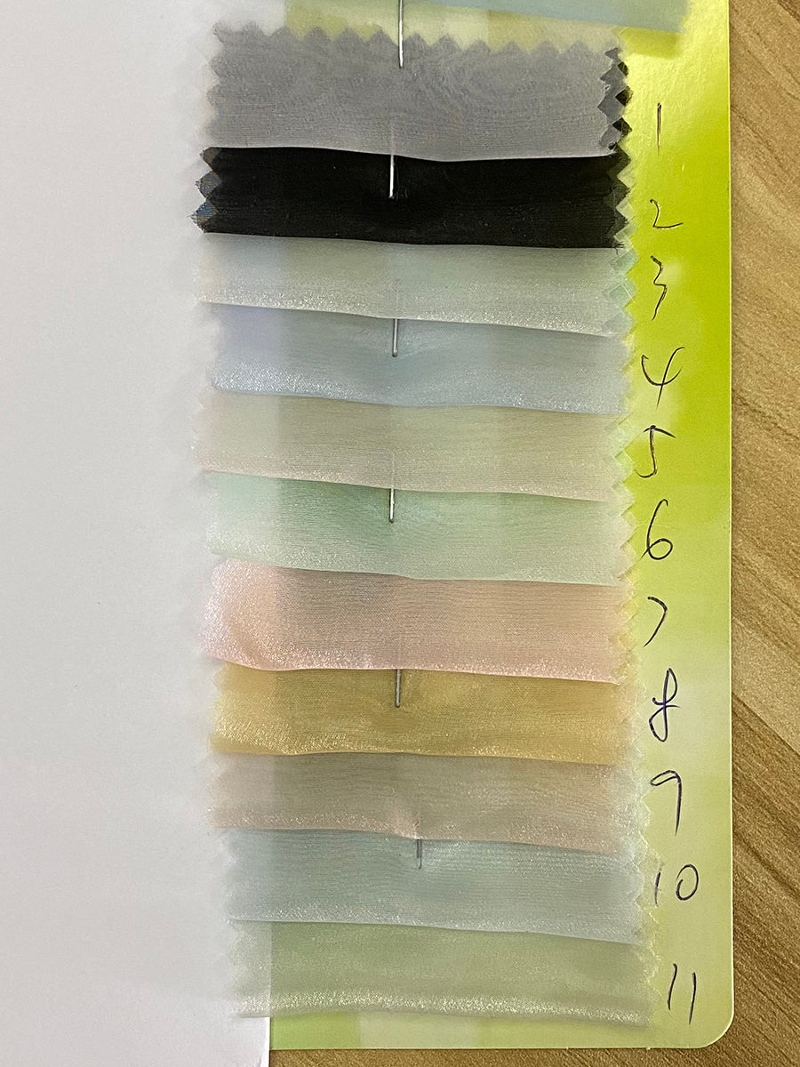 Silk Soft Organza Puff Sleeve Pink Prom Dress Fancy Photo Shoots Dress Lace-Up Back YW231019