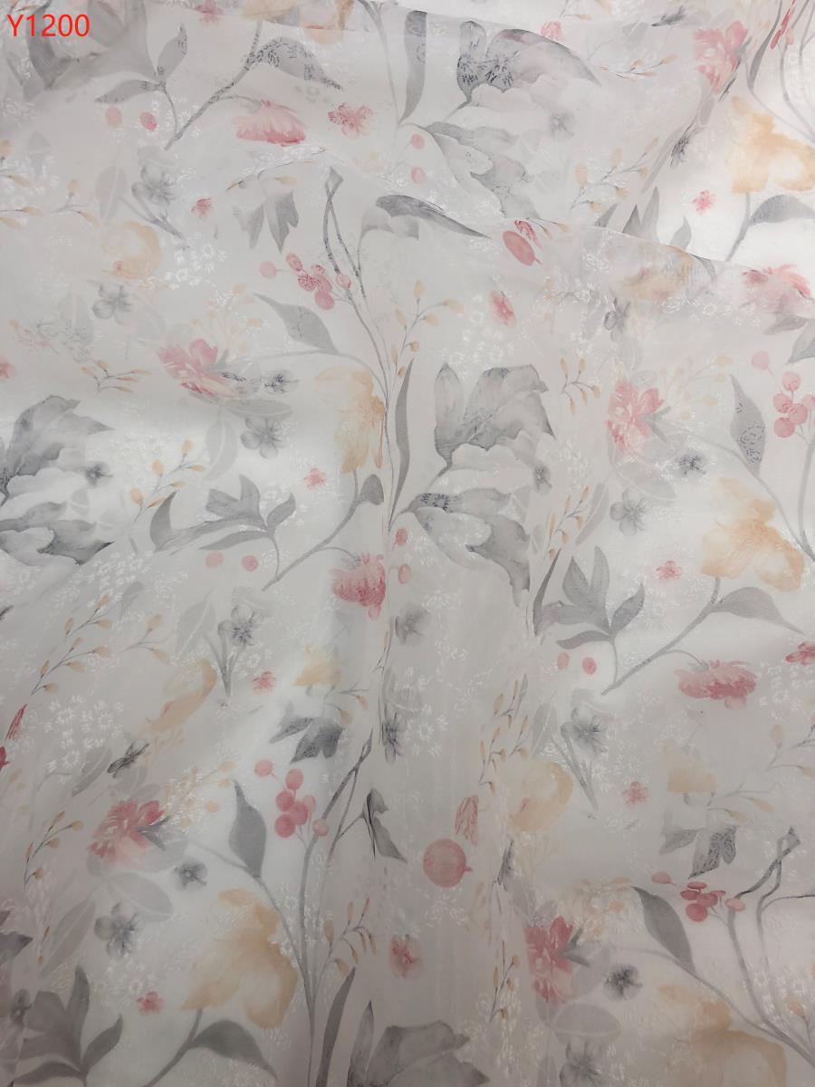 Off Shoulder Floral Wedding Dress with Slit Long Train Fancy Photo Shoots Gown