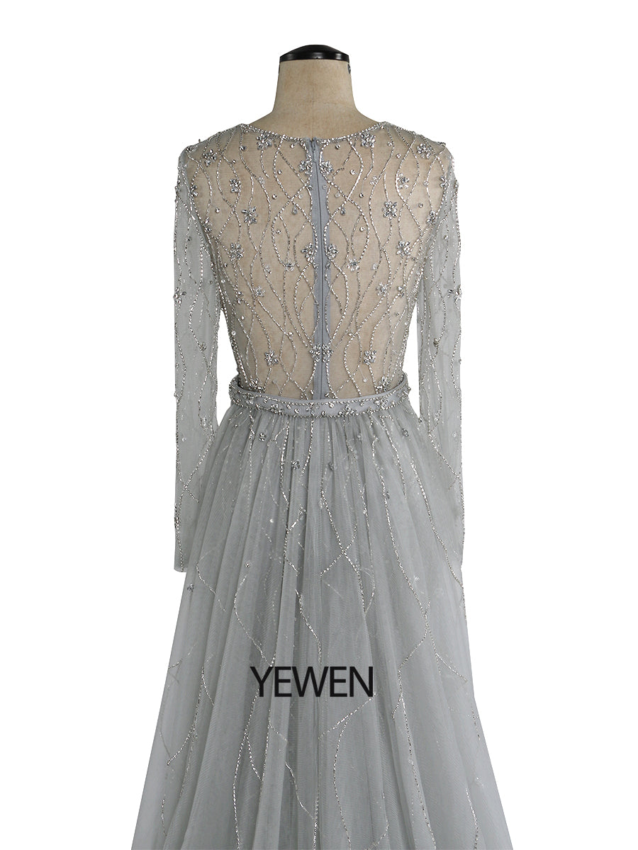 2024 Luxury Crystals Beading Mermaid Clearance Sale Dress