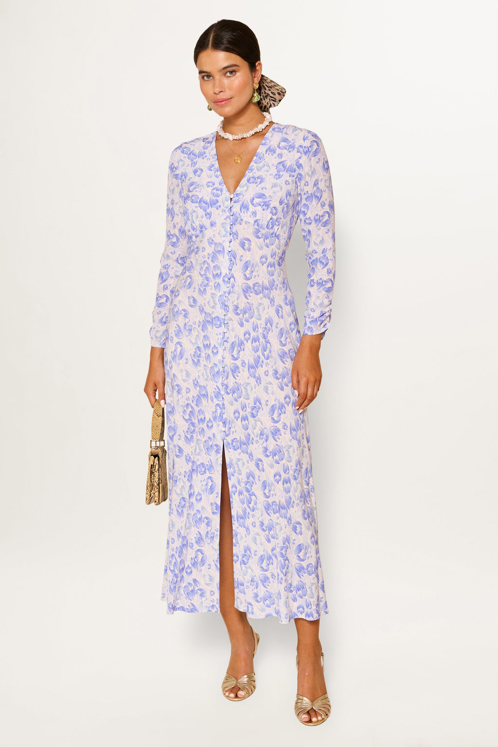 Katie - Tulip Fields Cornflower Blue