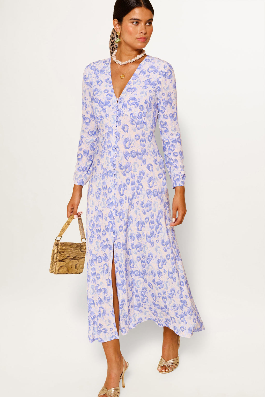 Katie - Tulip Fields Cornflower Blue