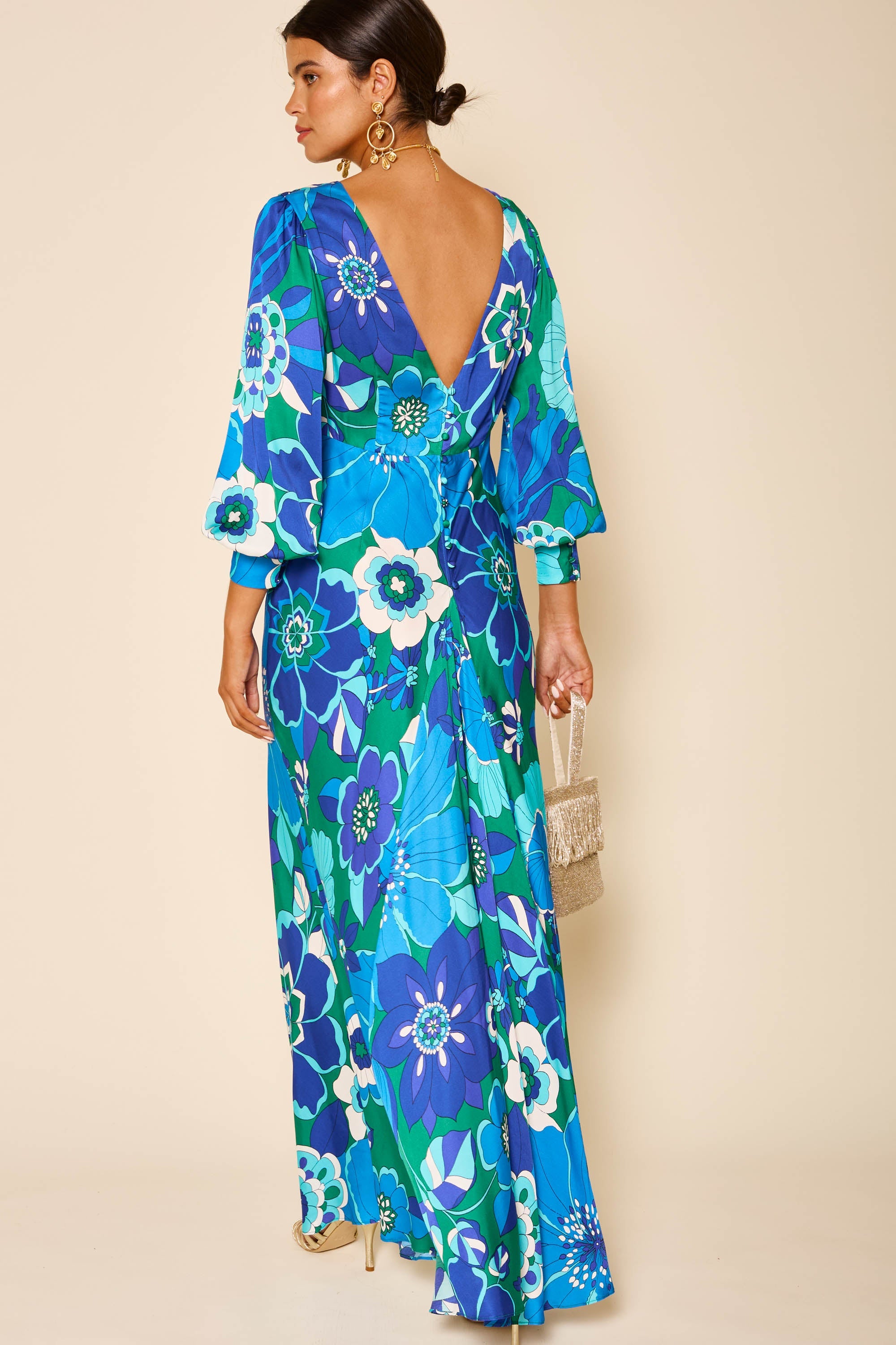 marni - miami floral emerald